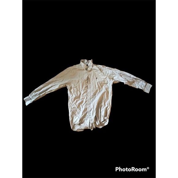 Polo Tan Button Down Shirt - Picture 1 of 4